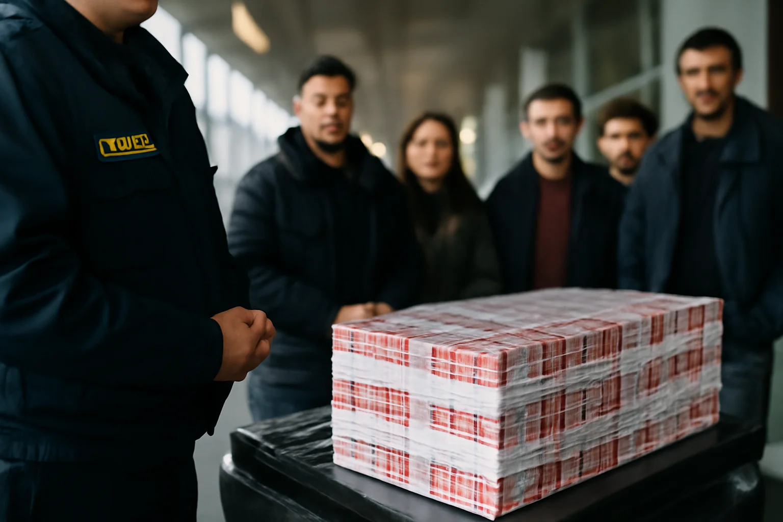 20.000 de țigarete confiscate pe Aeroportul Otopeni de autorități