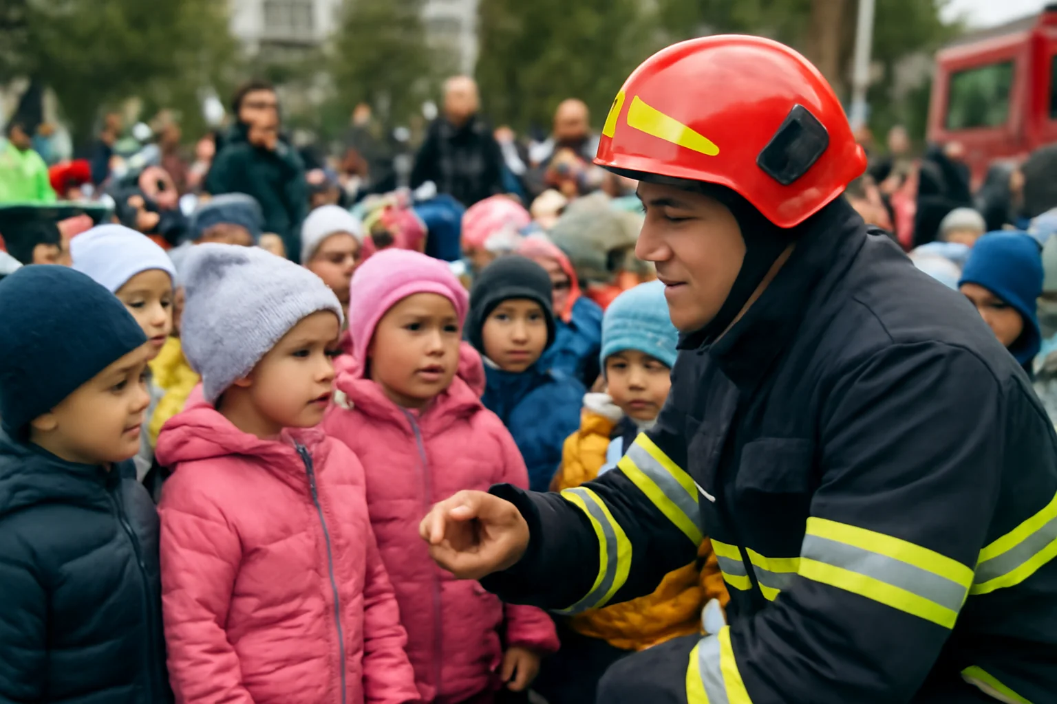 200 de preșcolari din Râmnicu Vâlcea în acțiune