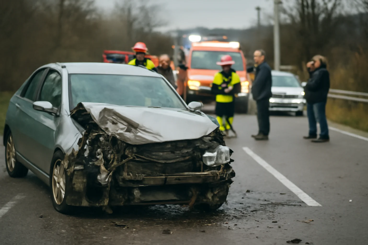 Accident grav pe DN 64 în Vâlcea: femeie decedată la spital