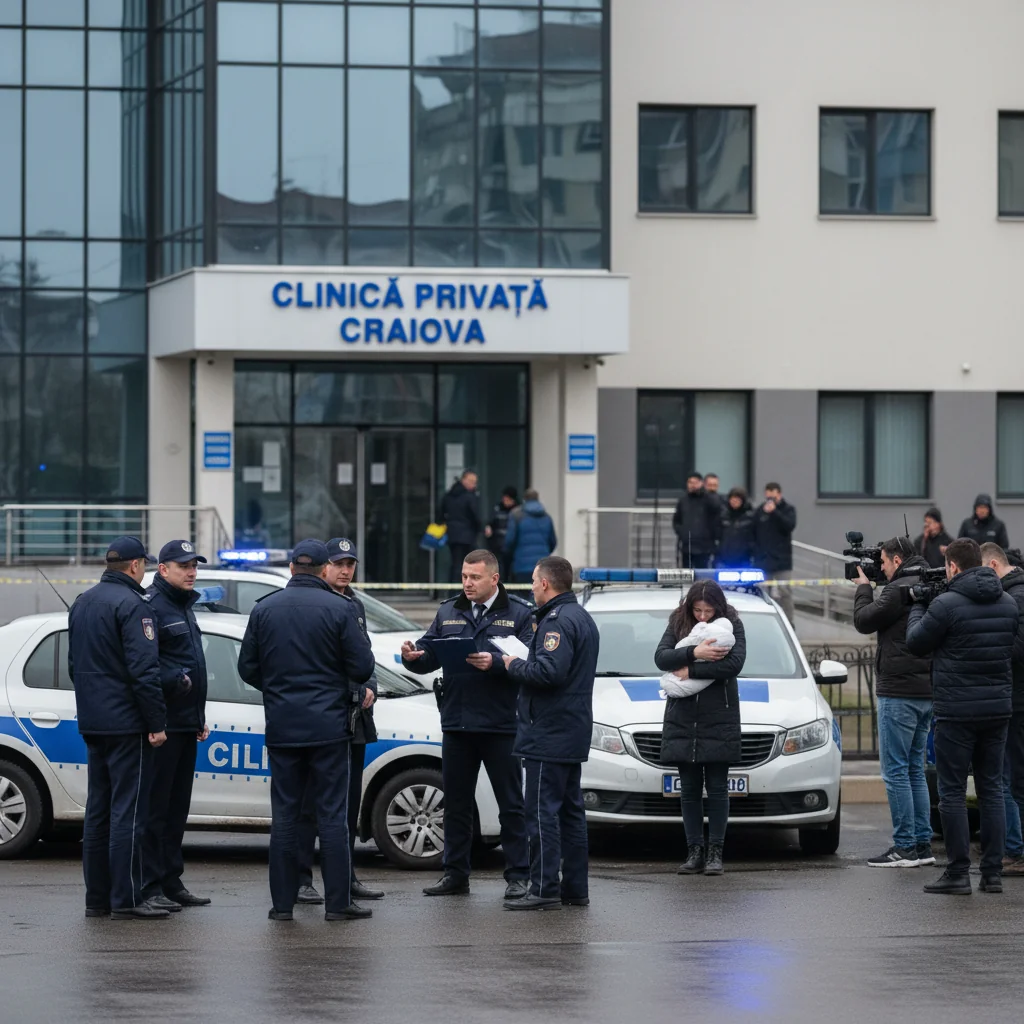 Anchetă penală la Craiova după decesul unui nou‑născut într-o clinică privată