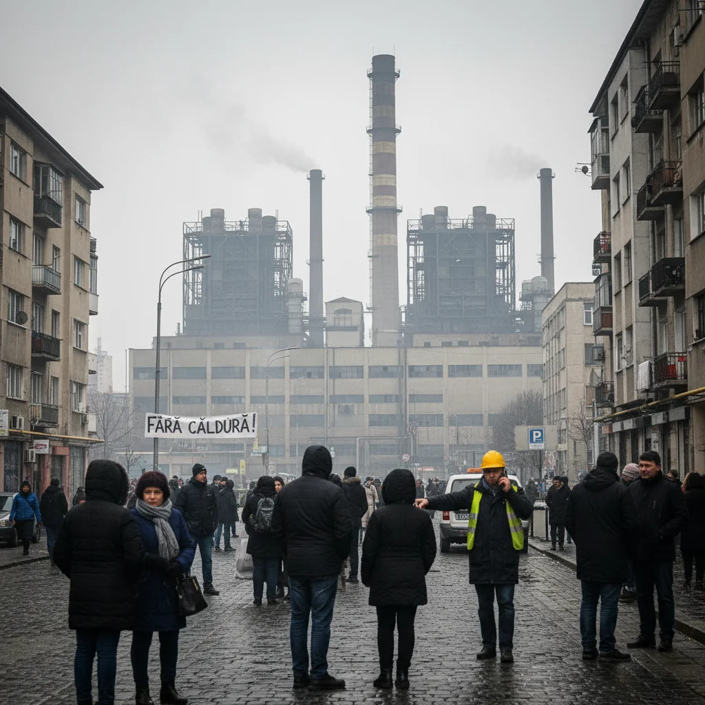 Avarie la Electrocentrale lasă Craiova temporar fără căldură pe 22 decembrie