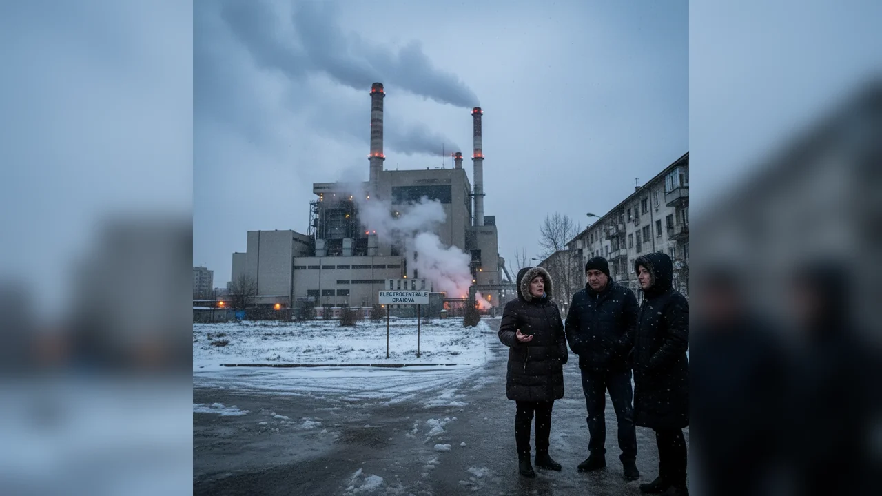 Avarii la Electrocentrale Craiova provoacă întreruperi de căldură în municipiu