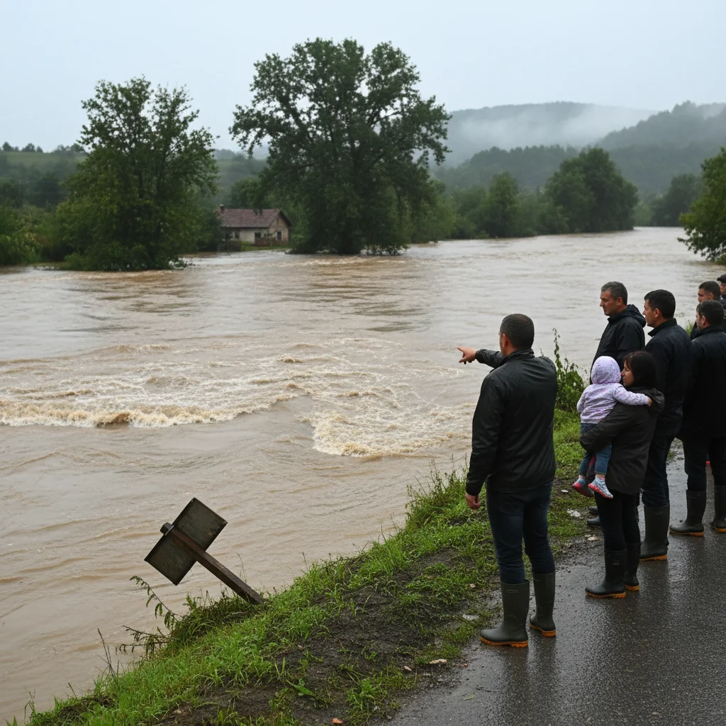 Avertizare de inundații pe râuri din zona Craiova, în sud-vestul țării