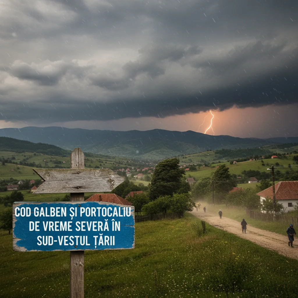 Avertizări de viscol și ninsori pentru sud-vestul țării: impact posibil asupra traficului spre Craiova