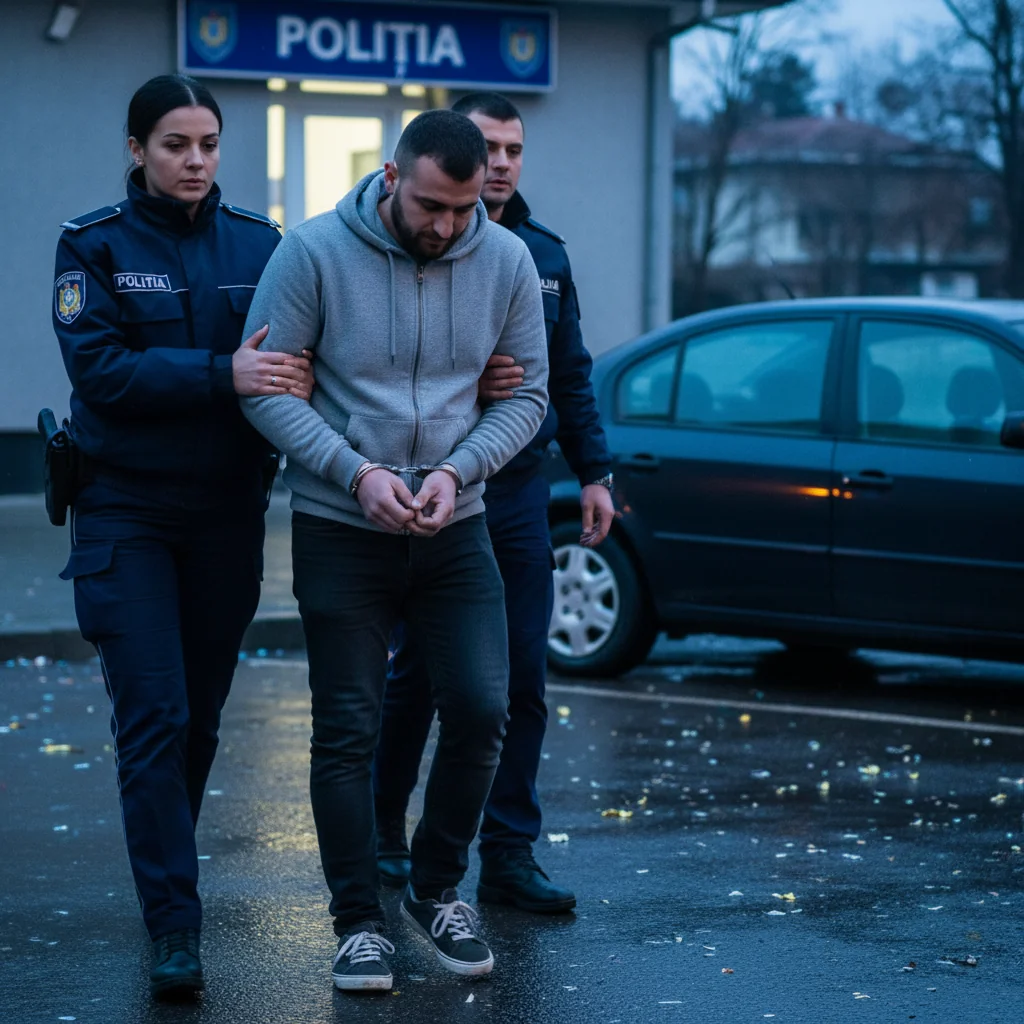 Bărbat de 31 de ani din Craiova, reținut pentru furt calificat din autoturism în noaptea de Revelion