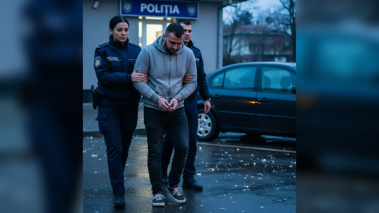 Bărbat de 31 de ani din Craiova, reținut pentru furt calificat din autoturism în noaptea de Revelion