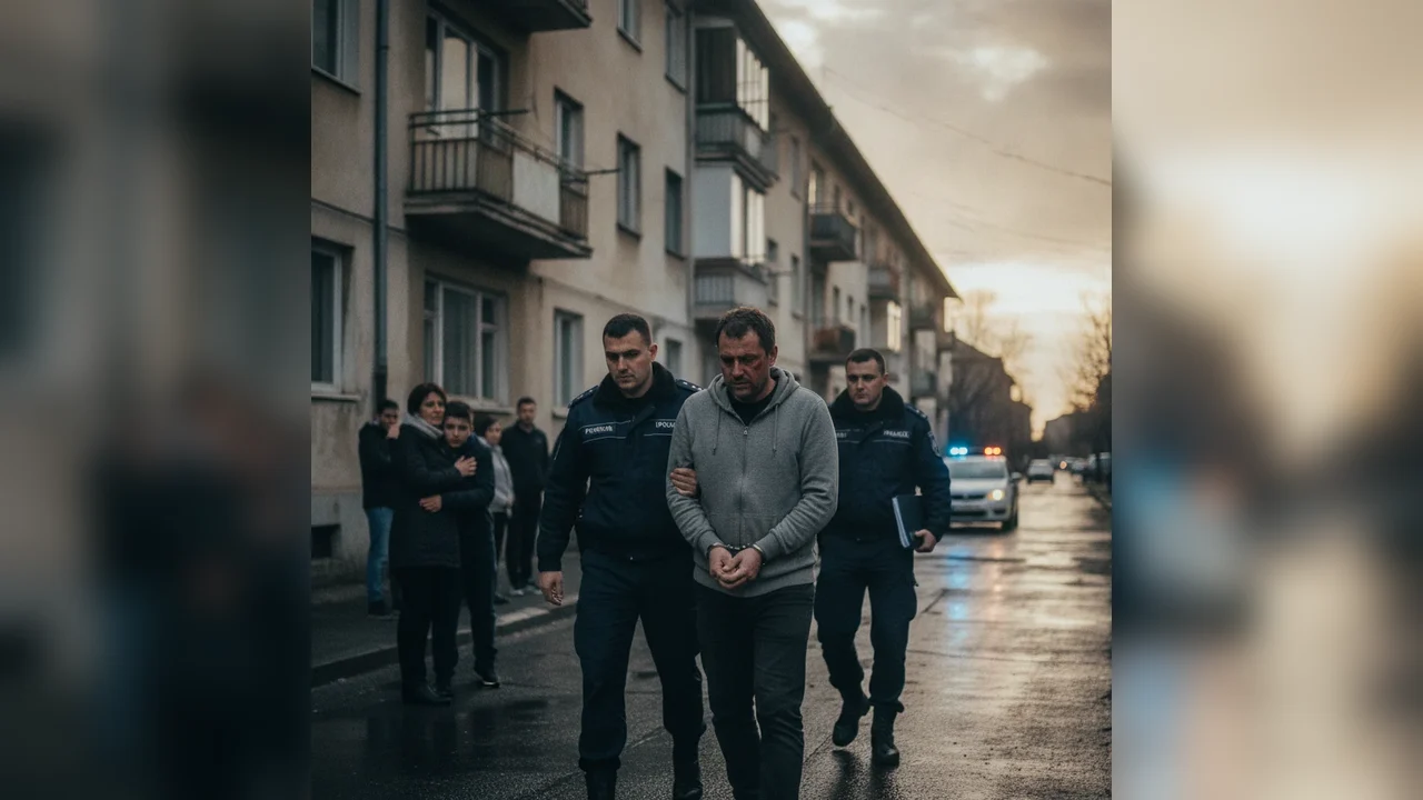 Bărbat reținut în Vâlcea după agresiune domestică