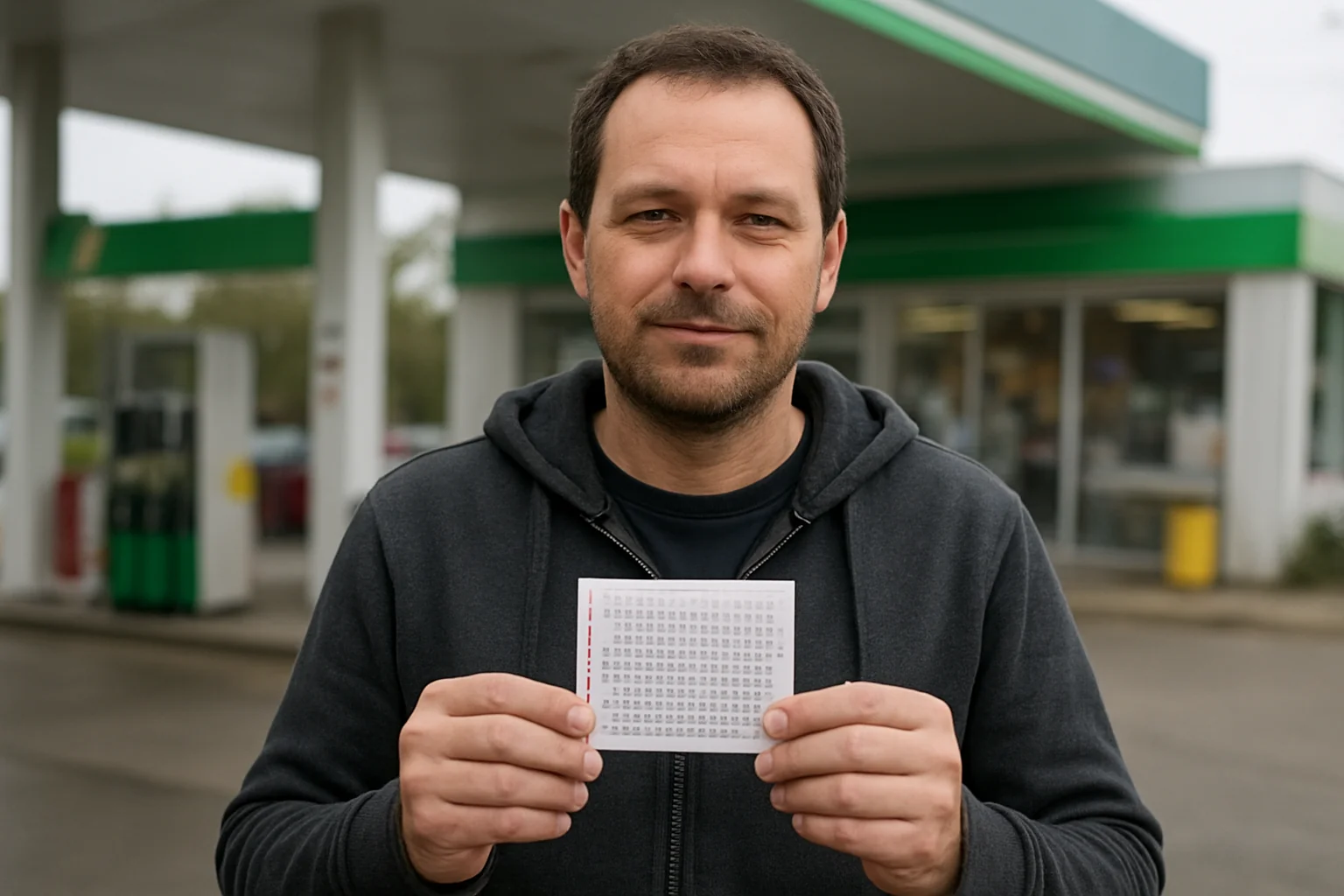 Bilet loto găsit la benzinărie aduce o câștigare fabuloasă