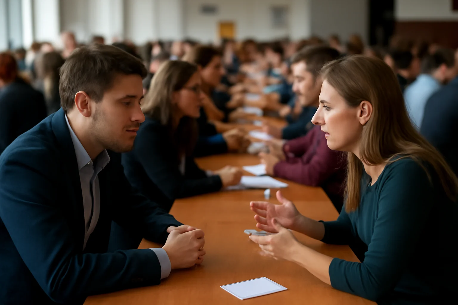 Bucureștiul vrea să stabilească recordul mondial la speed networking
