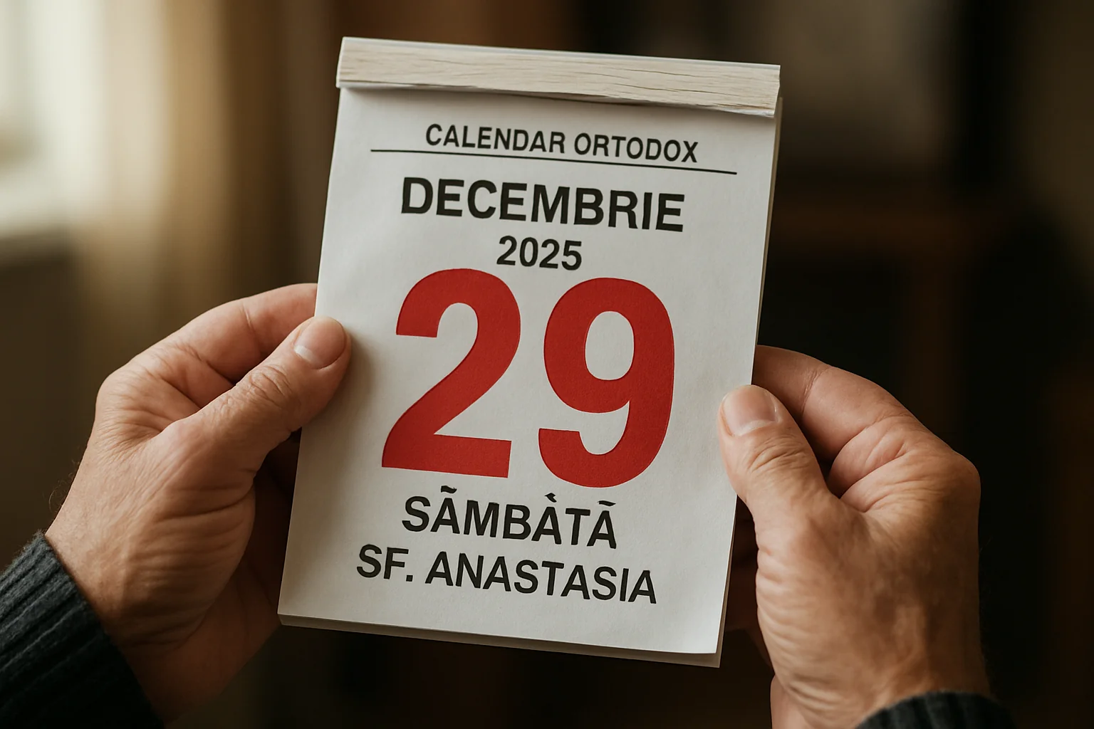 Calendar ortodox – 2025-12-29