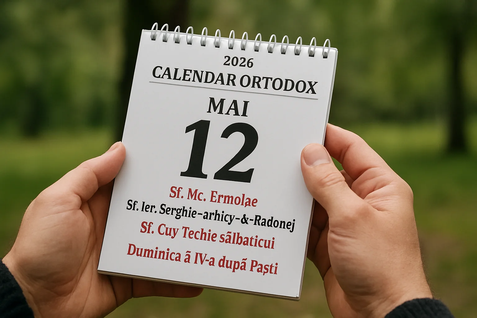 Calendar ortodox – 2026-05-12