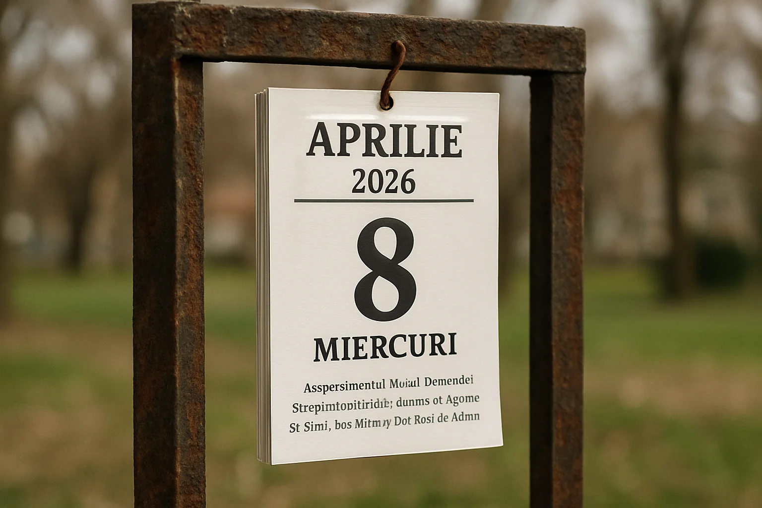 Calendar ortodox – 8 aprilie 2026