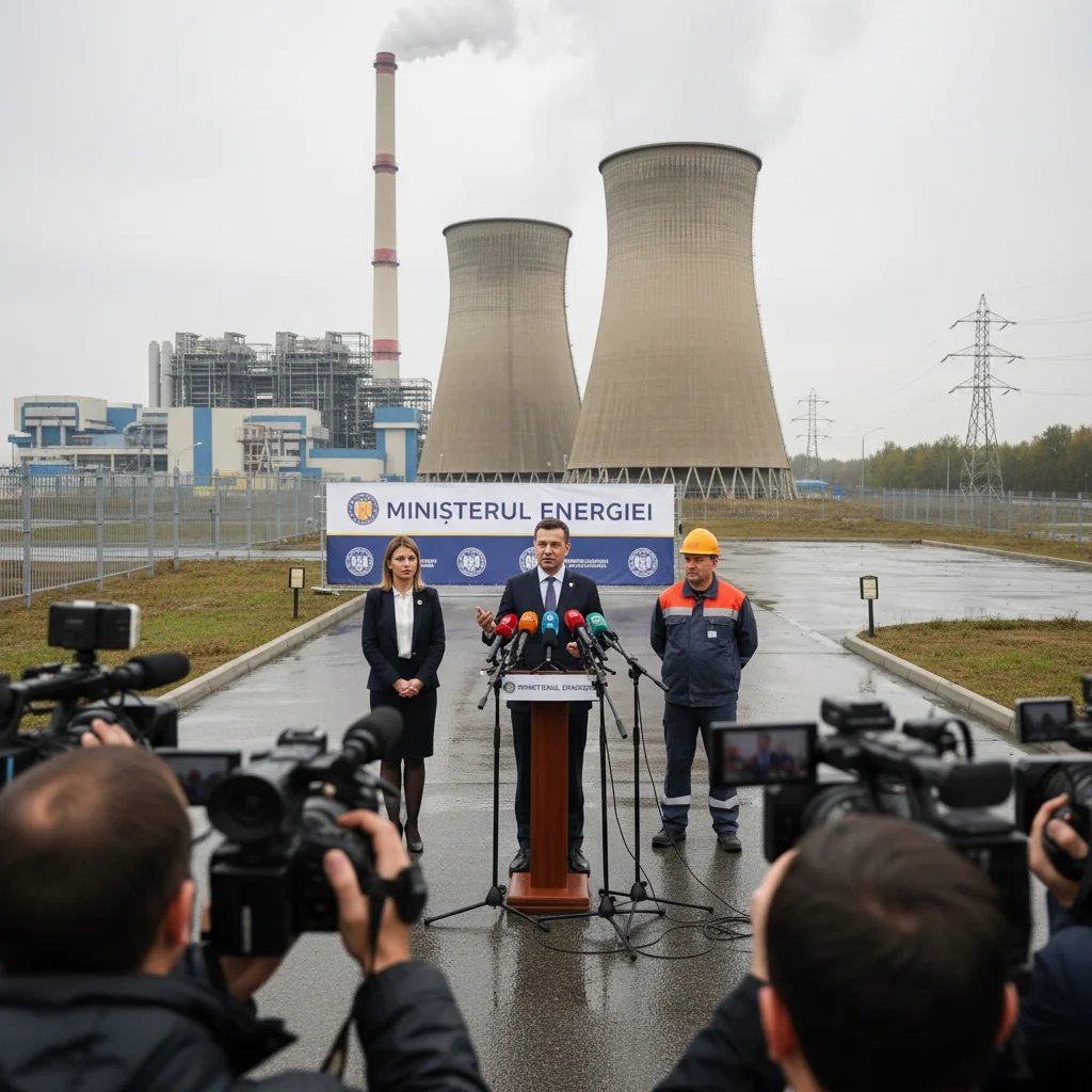 Celulă de criză la Ministerul Energiei după avaria de la Electrocentrale Craiova