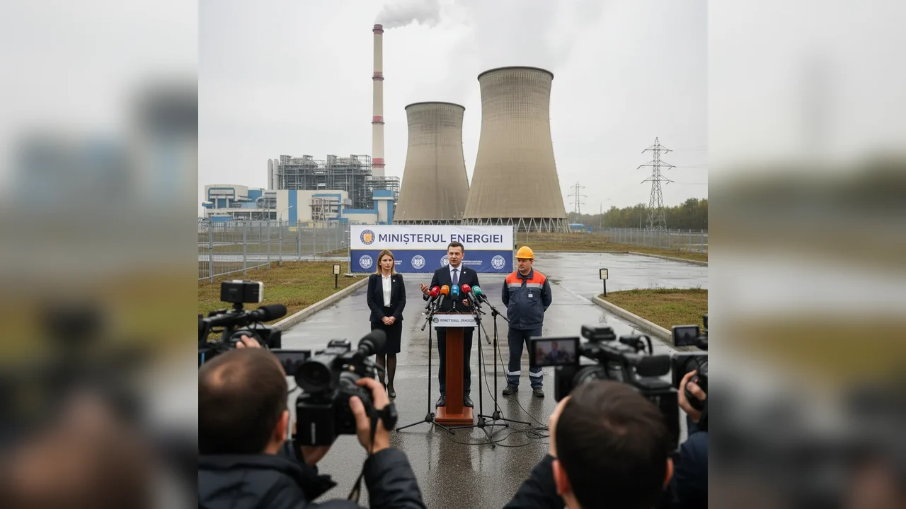 Celulă de criză la Ministerul Energiei după avaria de la Electrocentrale Craiova