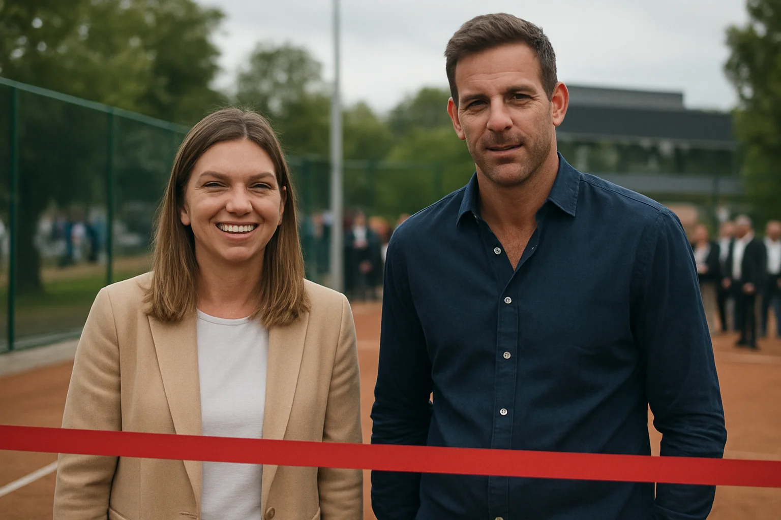 Centrul Național de Tenis de la Chișinău inaugurat de Halep și Del Potro