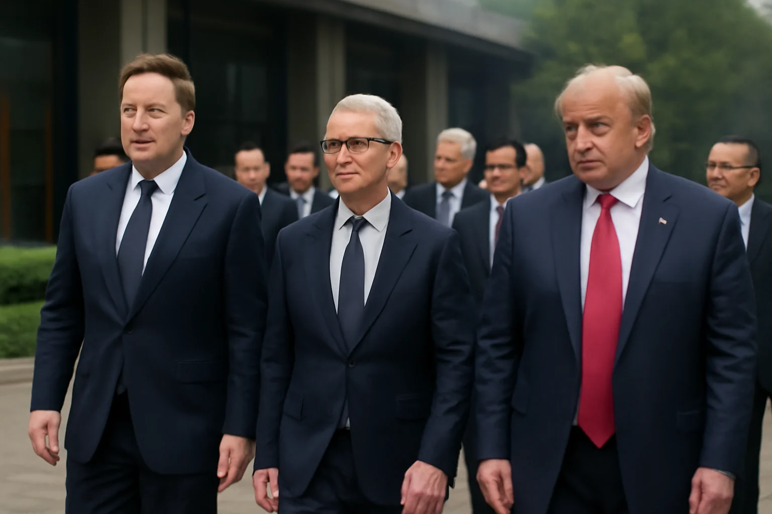 CEO americani, inclusiv Elon Musk, la summitul din China cu Trump