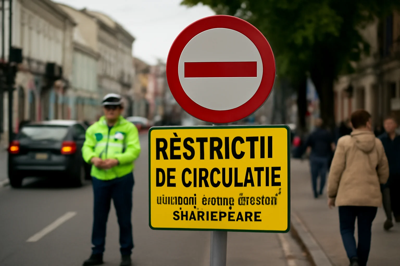 Circulație restricționată în Craiova la Festivalul Shakespeare