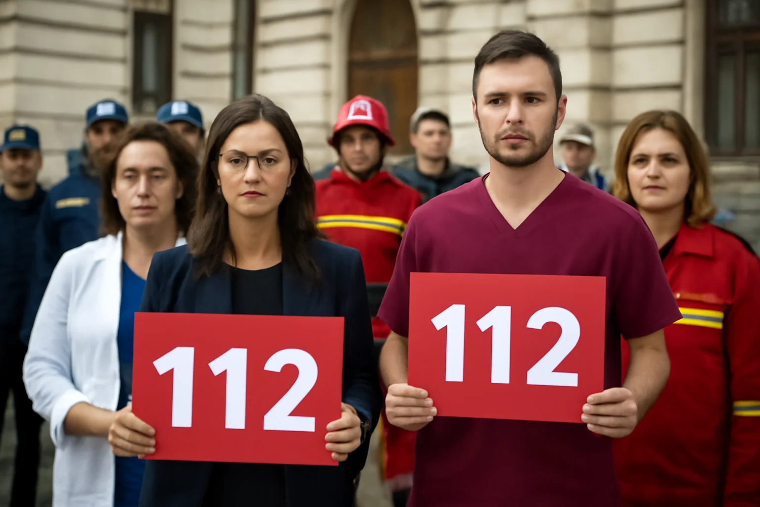 Clădirile UMF Craiova vor fi iluminate în roșu de Ziua Europeană a Numărului de Urgență 112