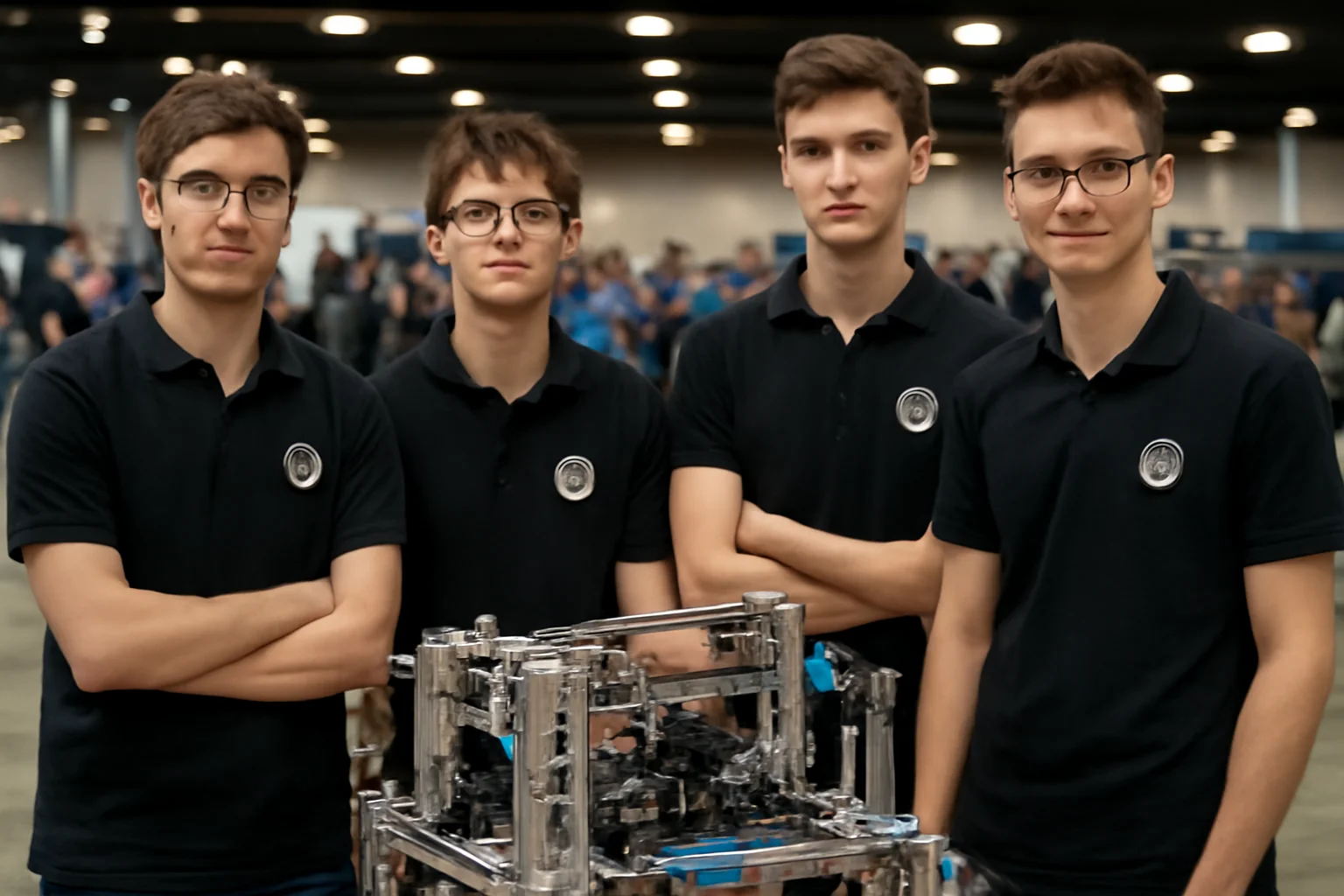 CN Frații Buzești concurează cu elitele robotice din SUA