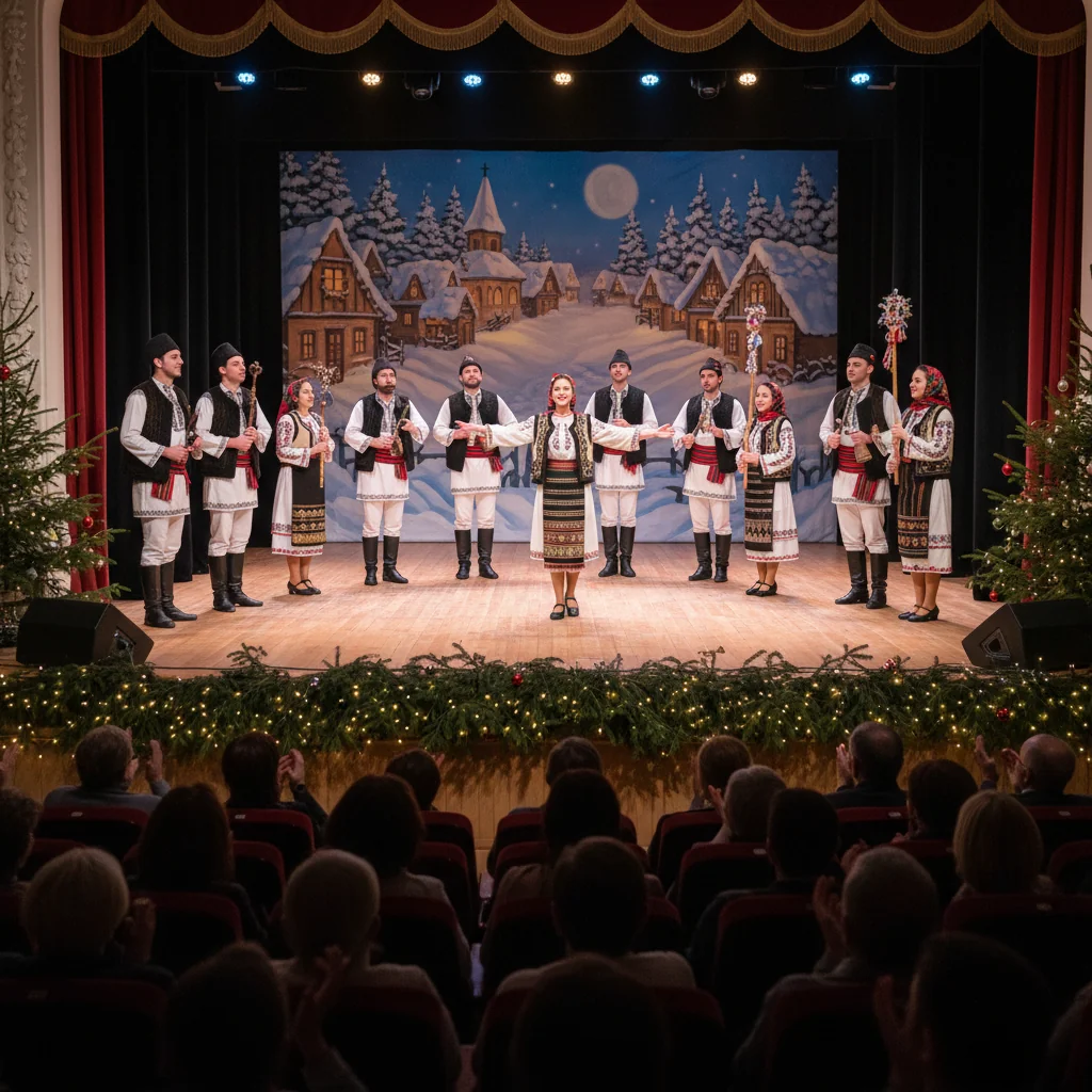 Colindăm încă din zori – Spectacol folcloric de excepție la Teatrul Colibri aduce magia sărbătorilor pe scenă
