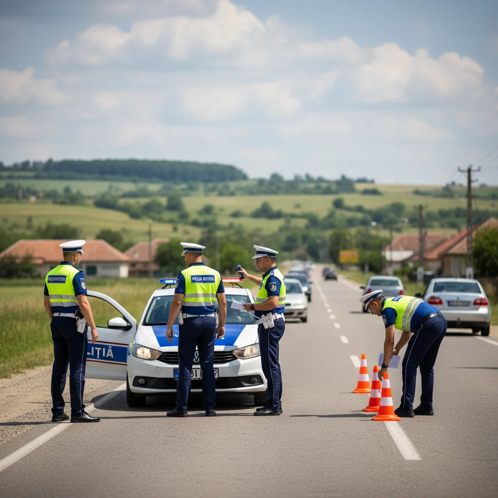 Controale rutiere în Craiova: polițiștii doljeni au acționat pentru prevenirea accidentelor