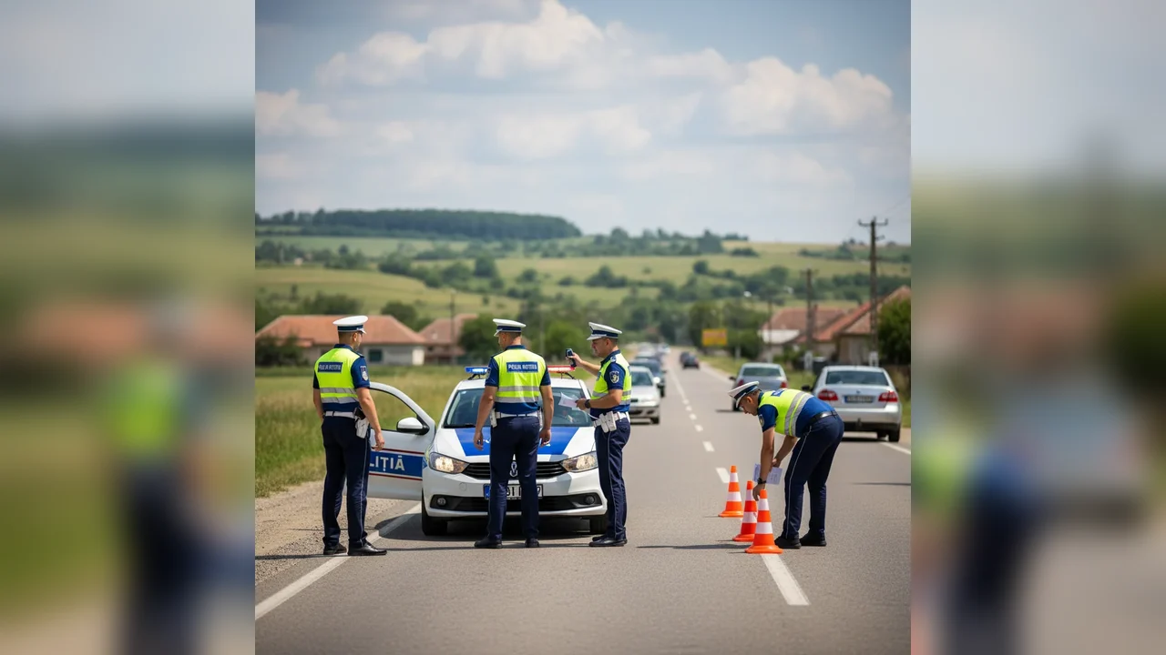 Controale rutiere în Craiova: polițiștii doljeni au acționat pentru prevenirea accidentelor