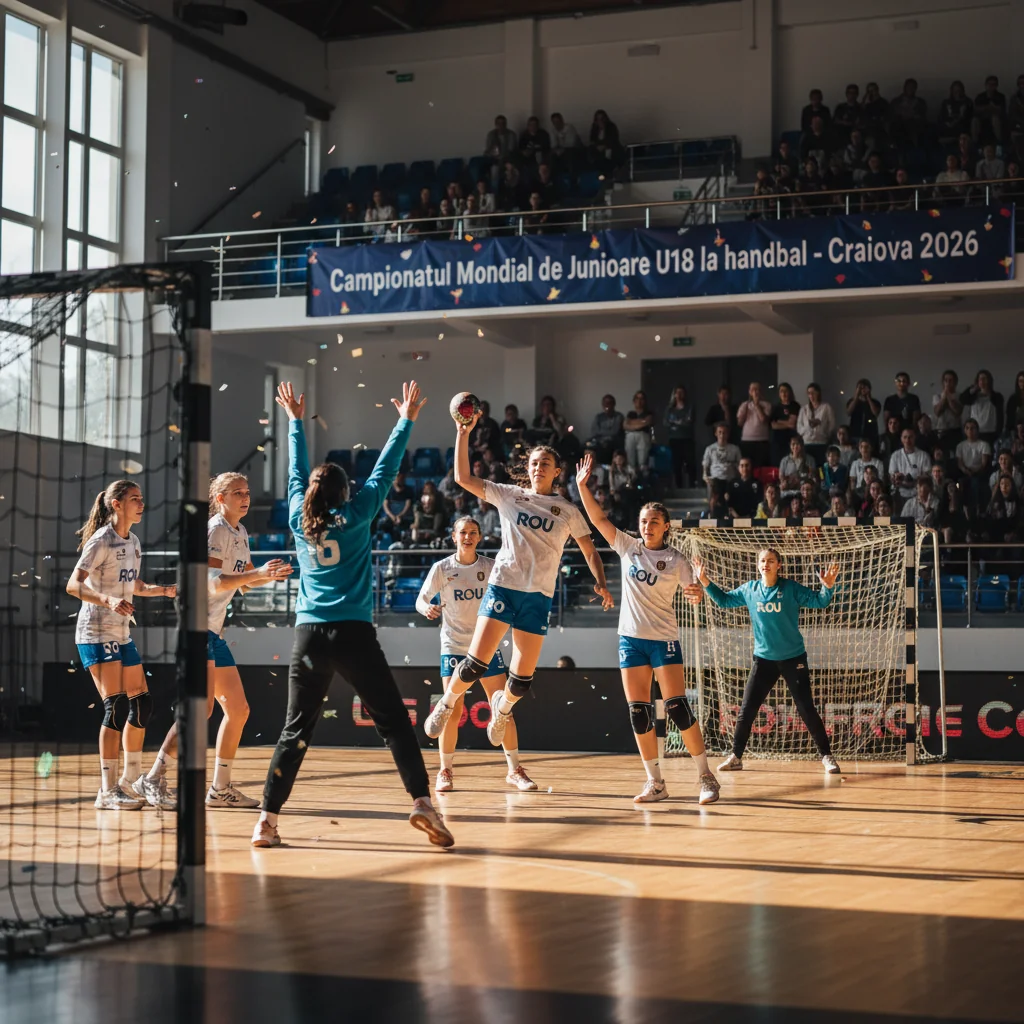 Craiova, aleasă oraș-gazdă pentru meciuri la Campionatul Mondial de Junioare U18 la handbal din 2026