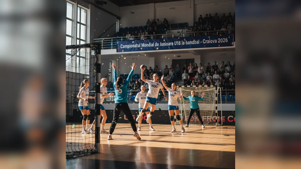 Craiova, aleasă oraș-gazdă pentru meciuri la Campionatul Mondial de Junioare U18 la handbal din 2026