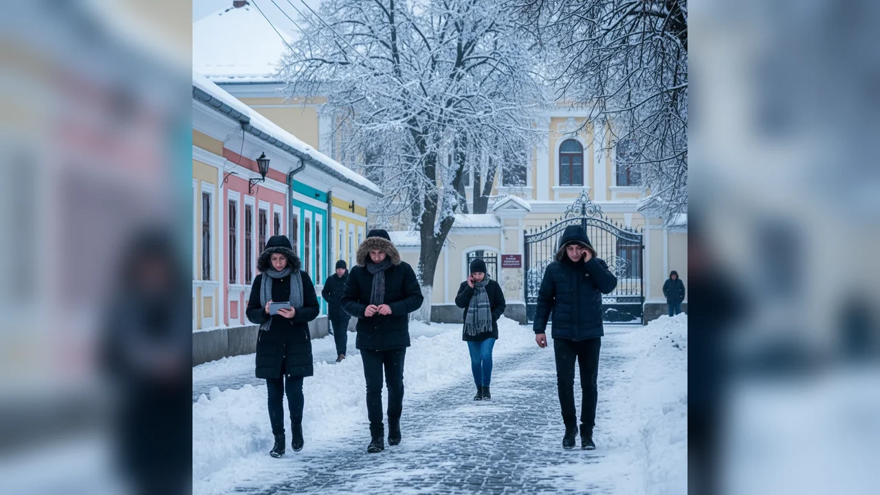Cursuri mutate online în Craiova și județul Dolj din cauza gerului