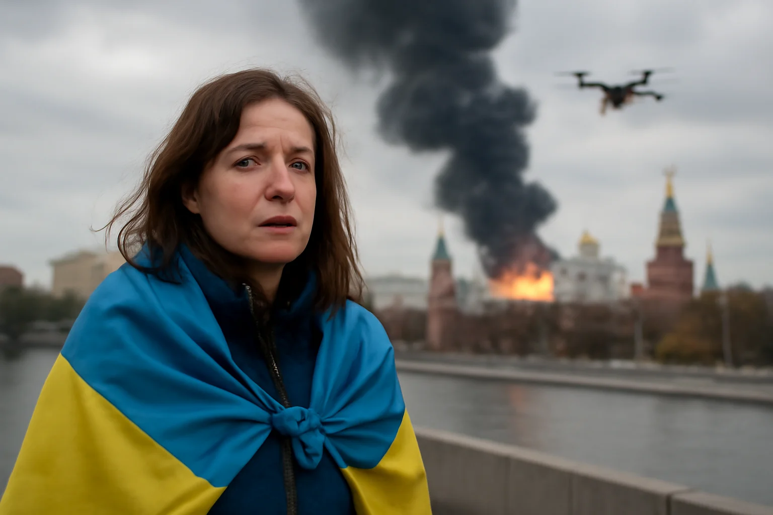Dronele ucrainene atacă Moscova și intensifică conflictul