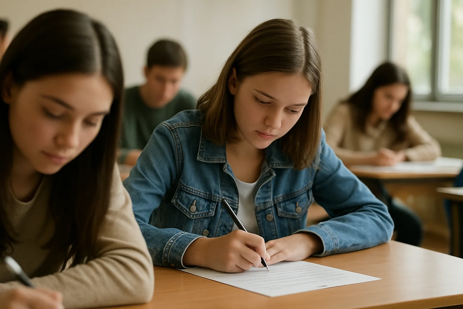 Evaluarea Națională: Elevii de clasa a VI-a dau proba de Limba română