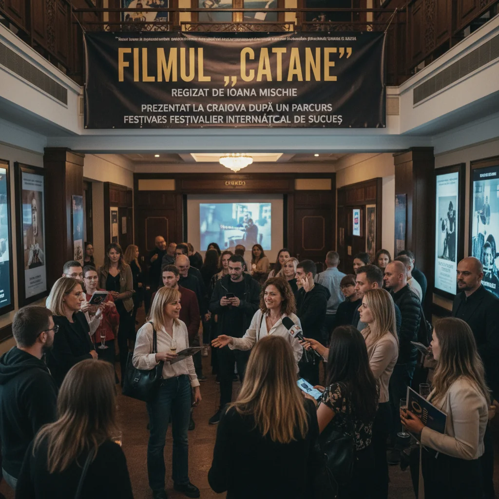 Filmul CATANE regizat de Ioana Mischie, prezentat cu succes la Craiova după turneul internațional de festivaluri