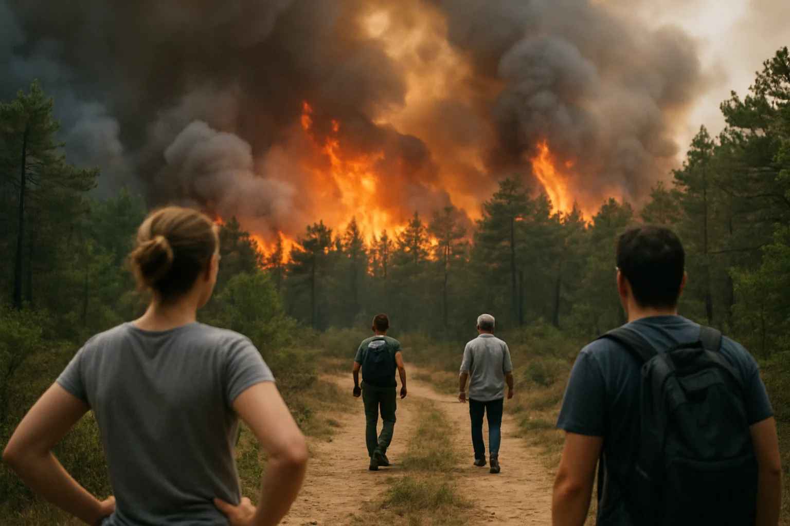 Incendiu masiv în pădurea Fontainebleau, lângă Paris