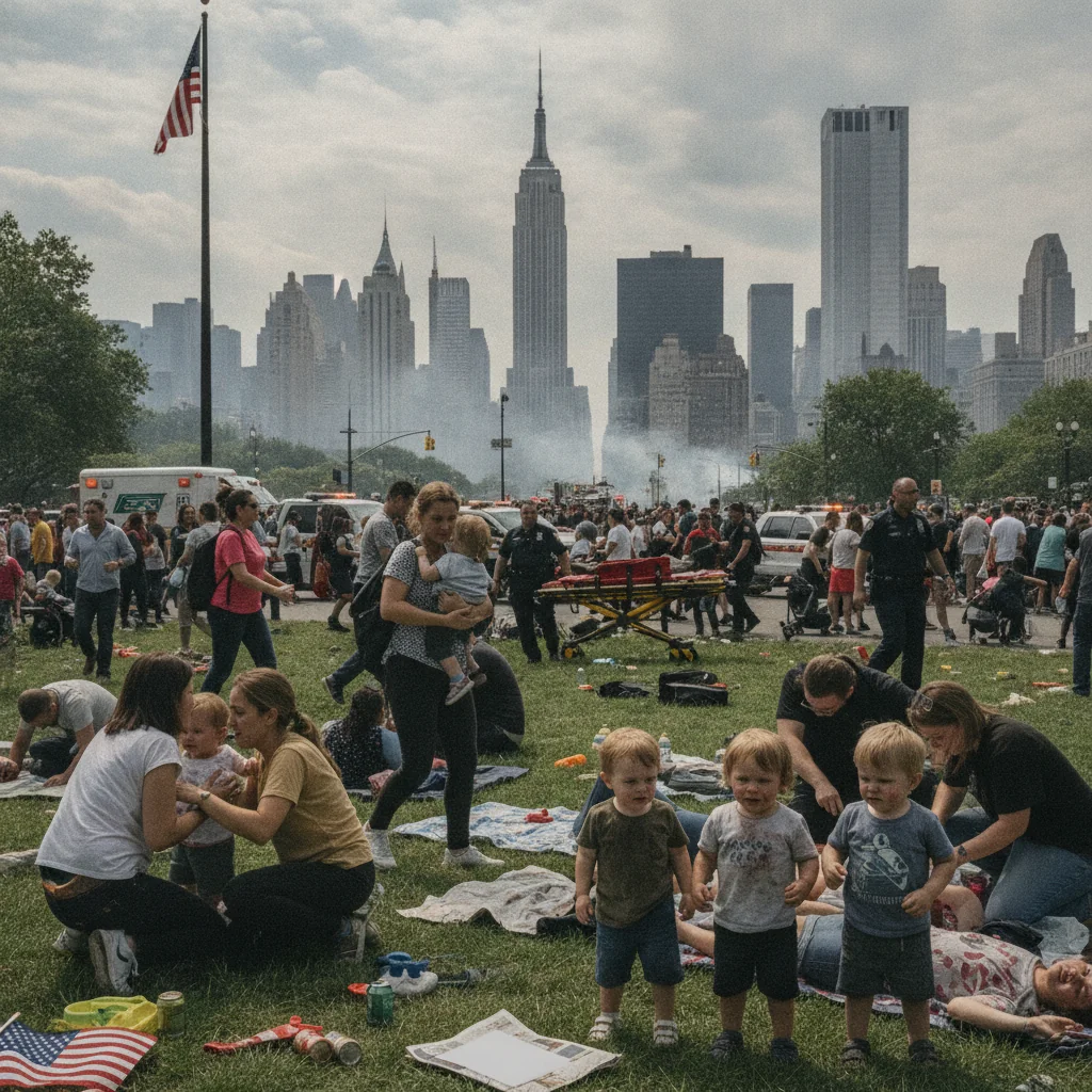 Incident armat la New York: Opt răniți, inclusiv copii
