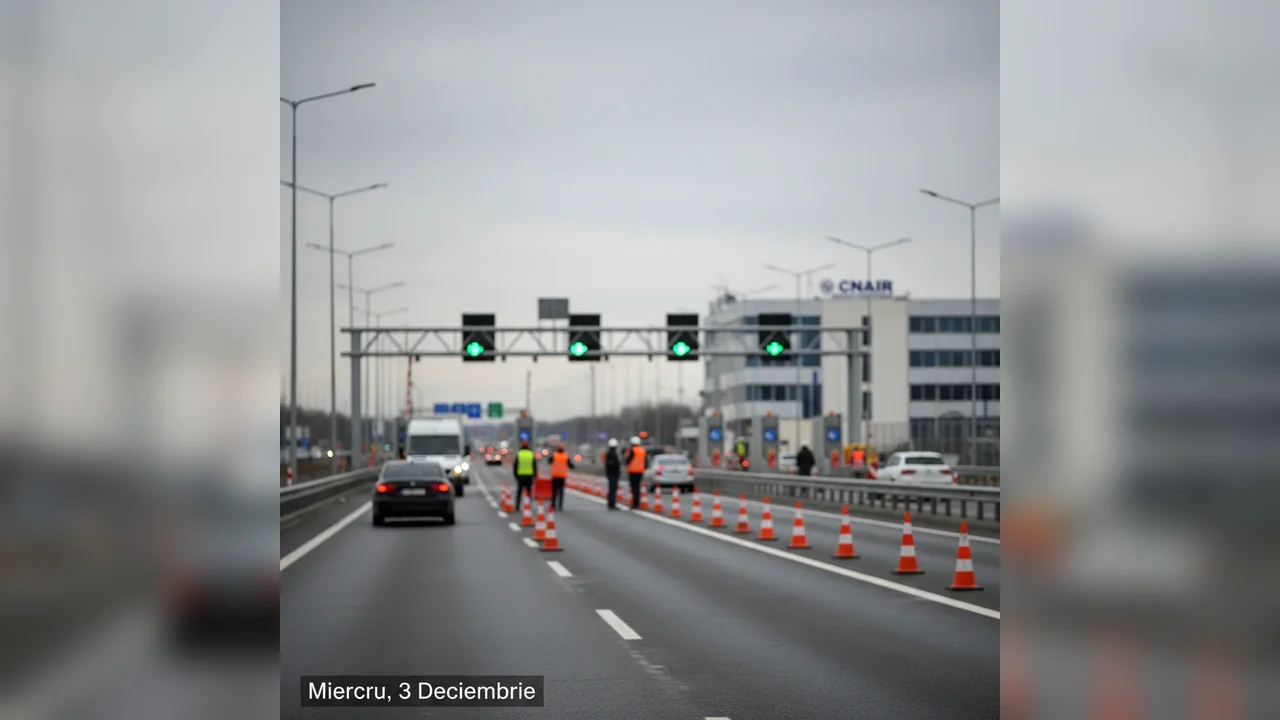 Întârzieri la emiterea rovinietei și peajului pe 3 decembrie, din cauza lucrărilor CNAIR la infrastructura de comunicații