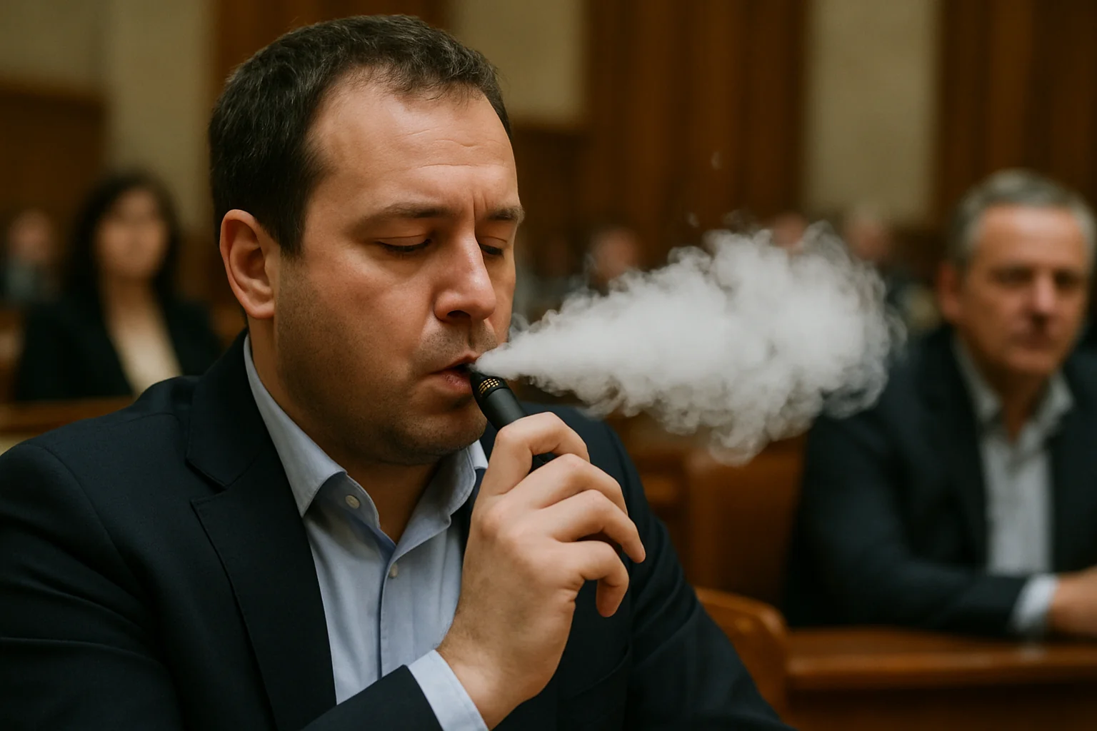Interzicerea țigărilor electronice în spații publice, votată de Senat