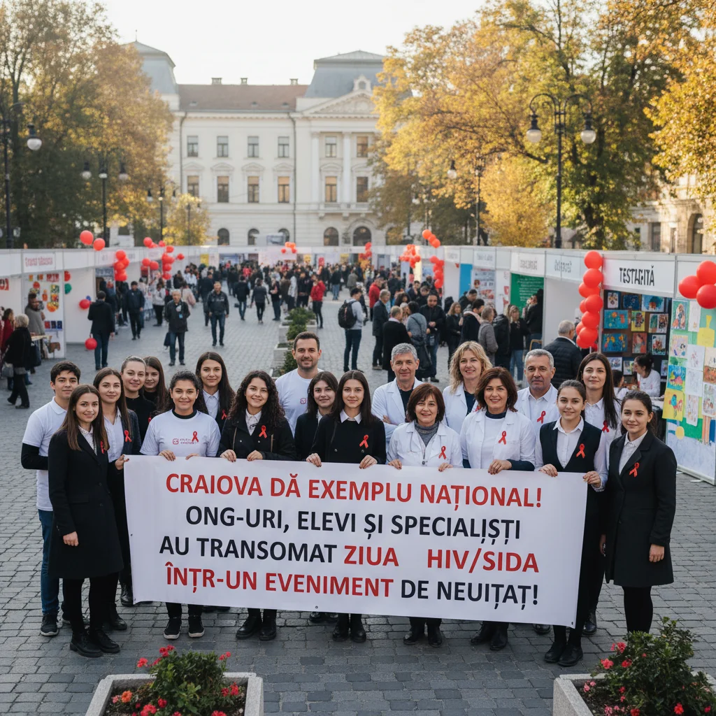 ONG-uri, elevi și experți transformă Ziua HIV/SIDA într-un eveniment memorabil!