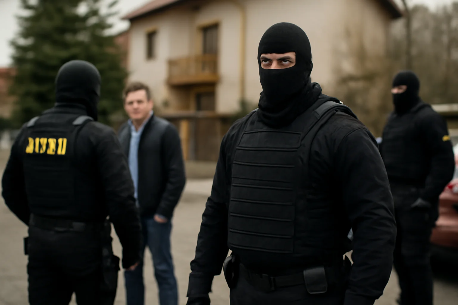 Percheziții în județe pentru achiziții suspecte de firme