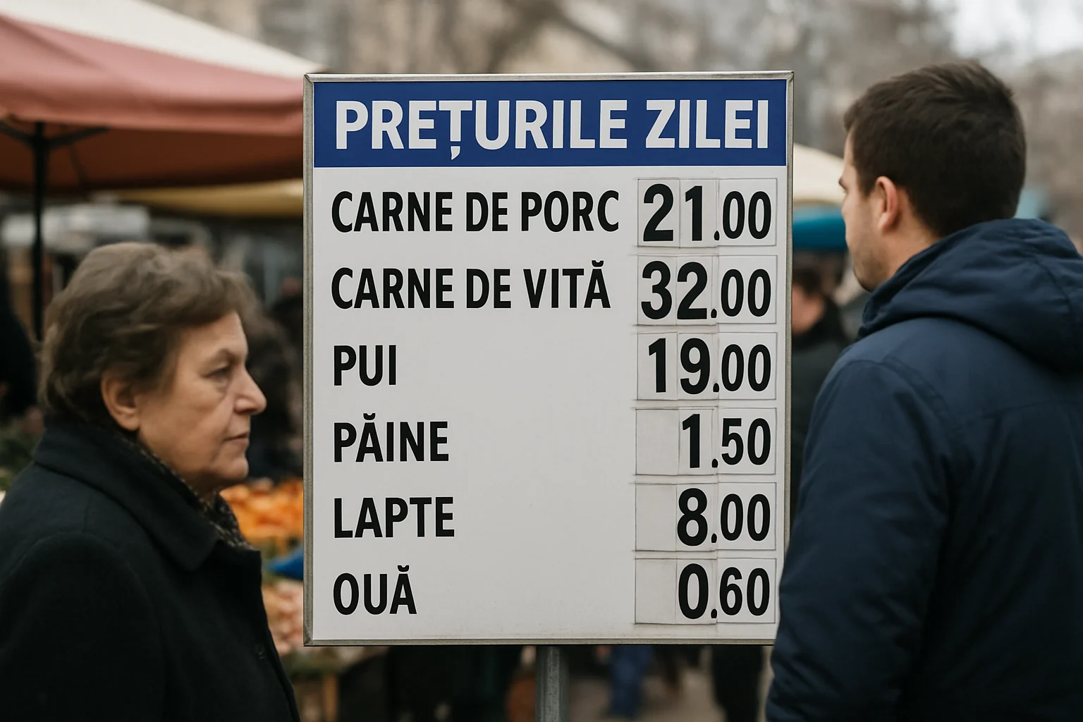 Prețurile zilei în Craiova – 2025-12-30