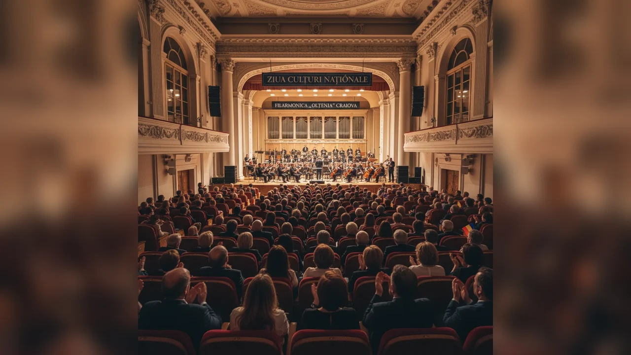 Program special de Ziua Culturii Naționale la Filarmonica „Oltenia” din Craiova