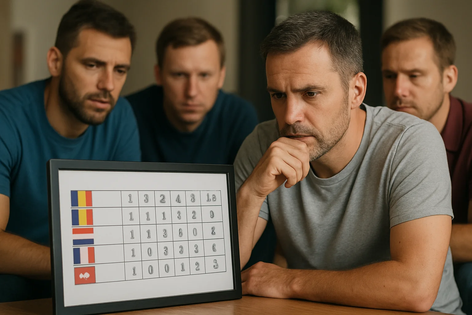 Rezultate și clasament final Grupa E