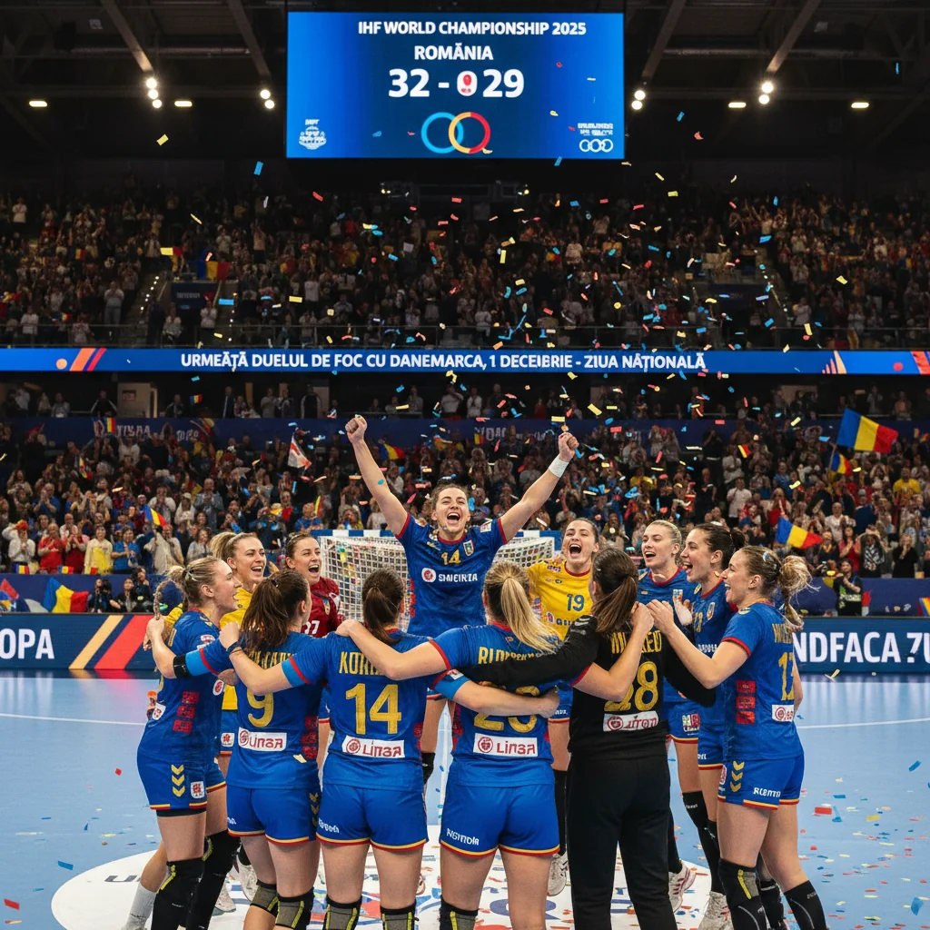 România avansează spectaculos în grupele principale la CM 2025 după victoria cu Japonia – Urmează meciul crucial cu Danemarca de Ziua Națională