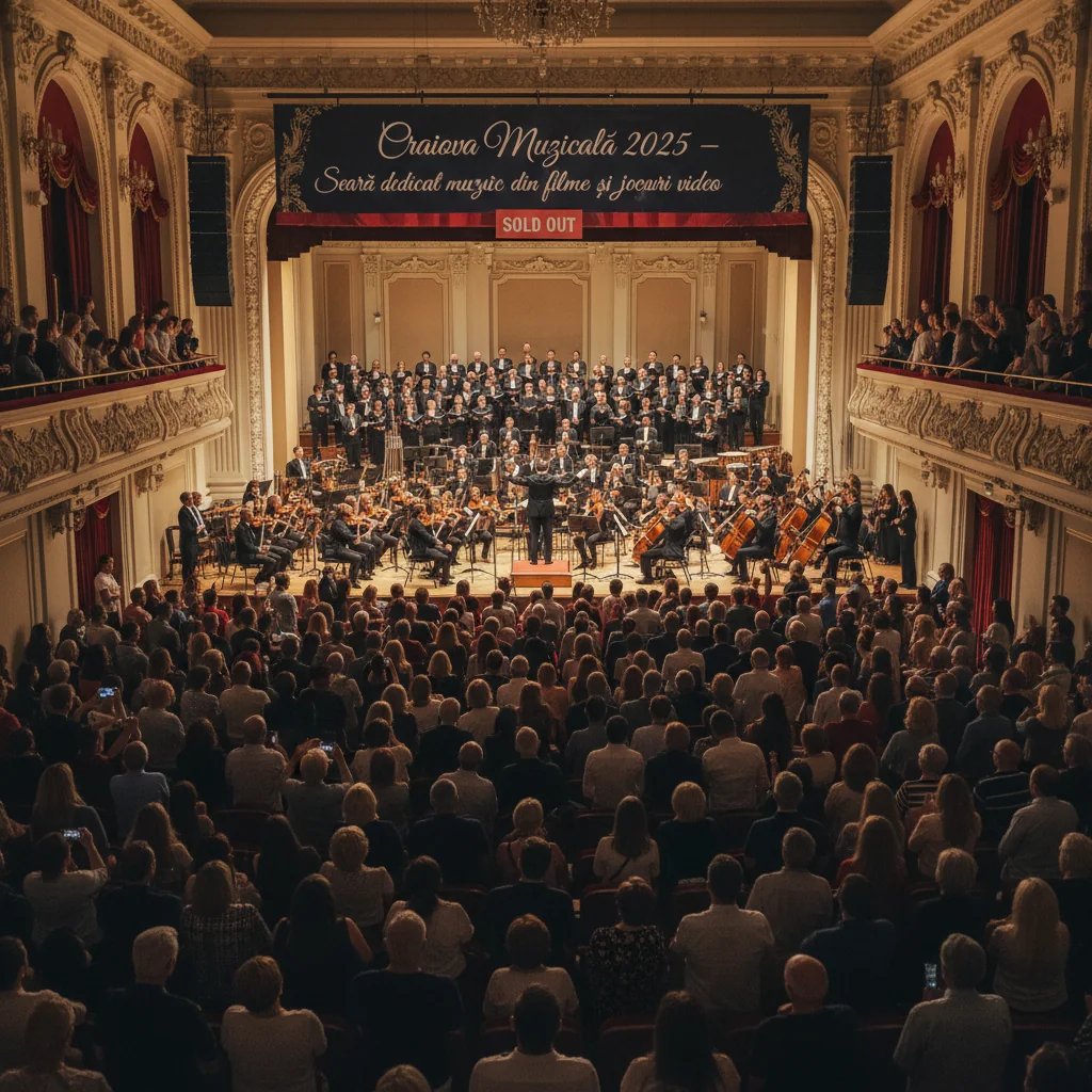 Seară Sold Out cu Muzică din Filme și Jocuri Video