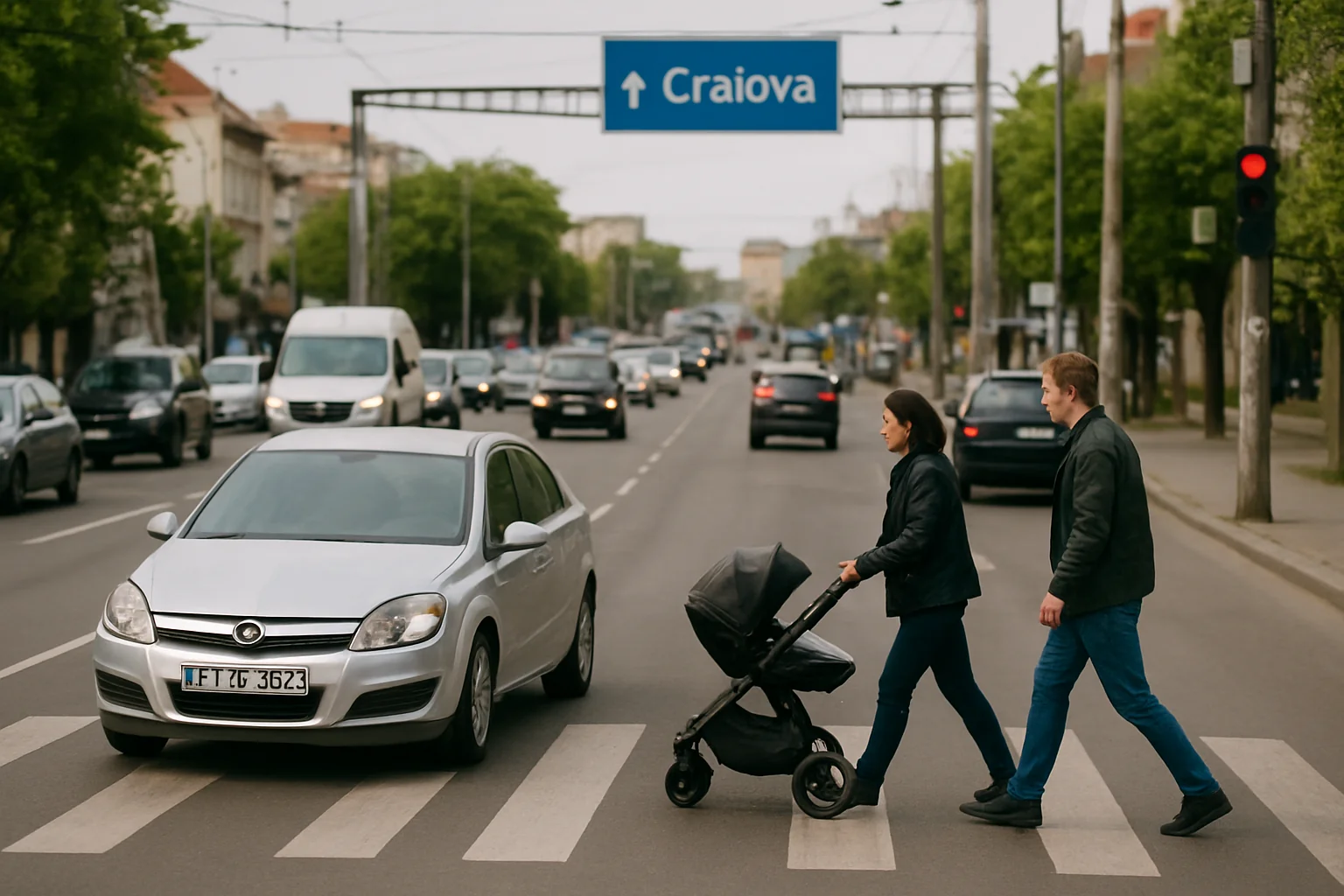Situația traficului și infrastructurii rutiere în Craiova la 10 mai 2026