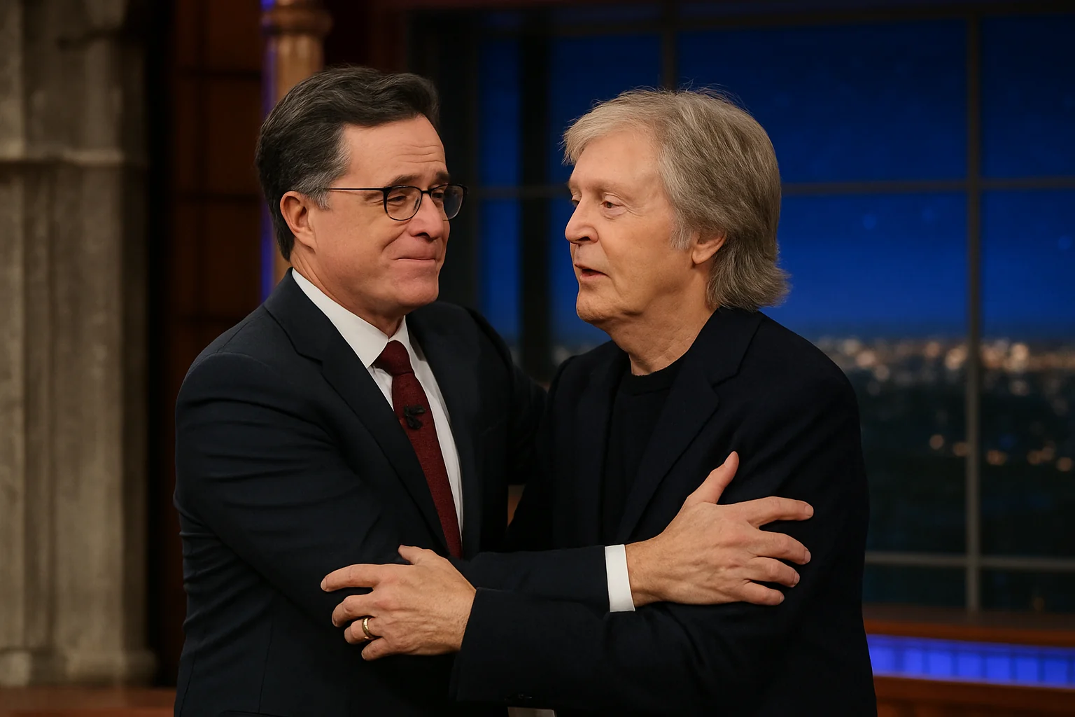 Stephen Colbert și Paul McCartney au încheiat splendid The Late Show