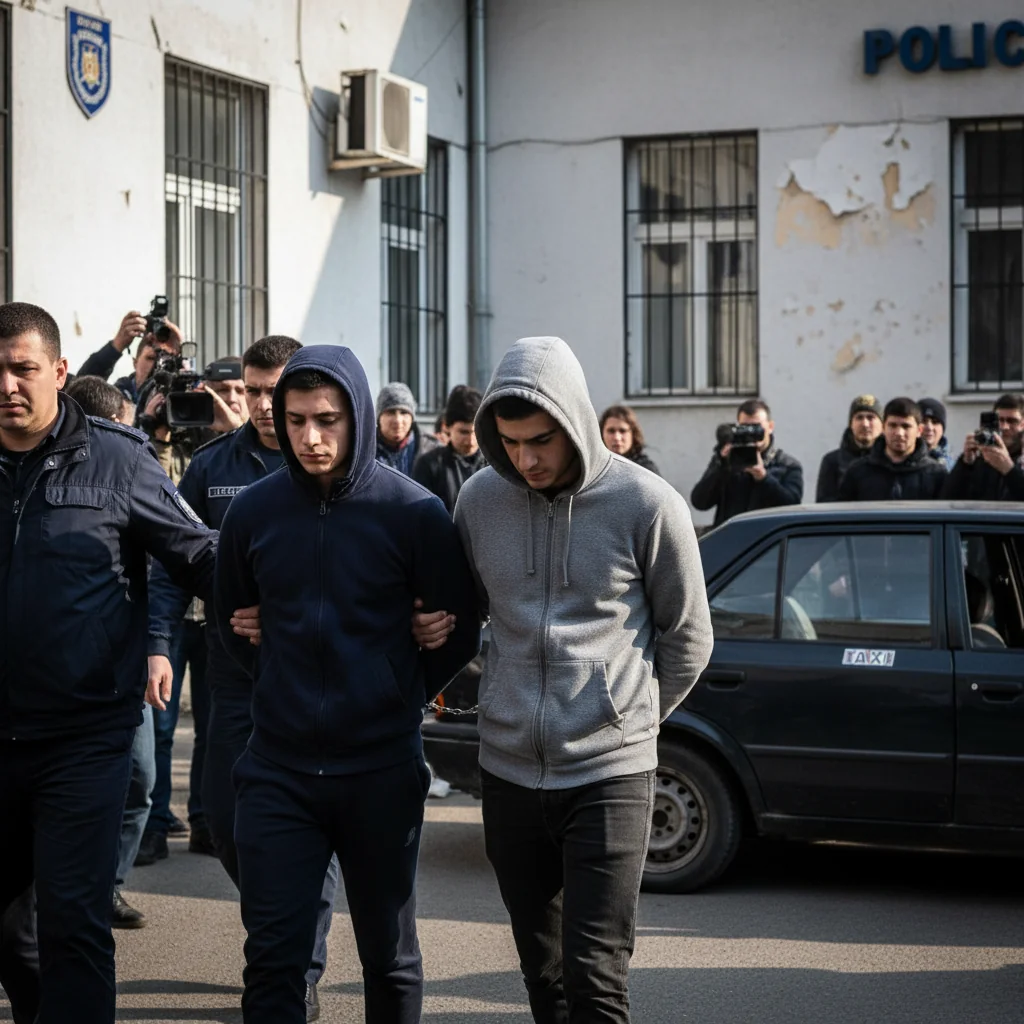 Tineri din Craiova, arestați după tâlhărirea unui taximetrist