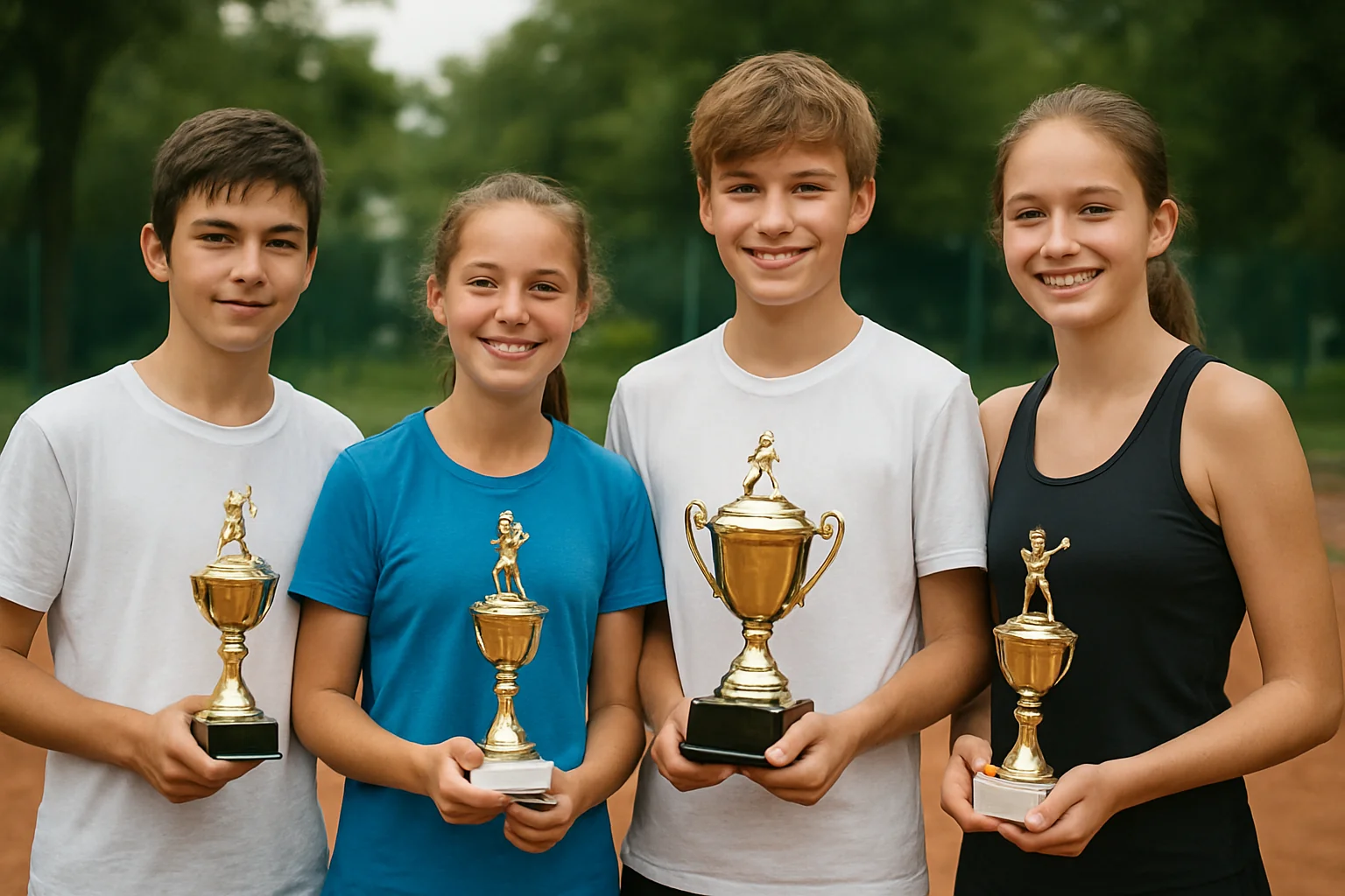 U14 la Tenis Club Stănică: Noii campioni sunt aici