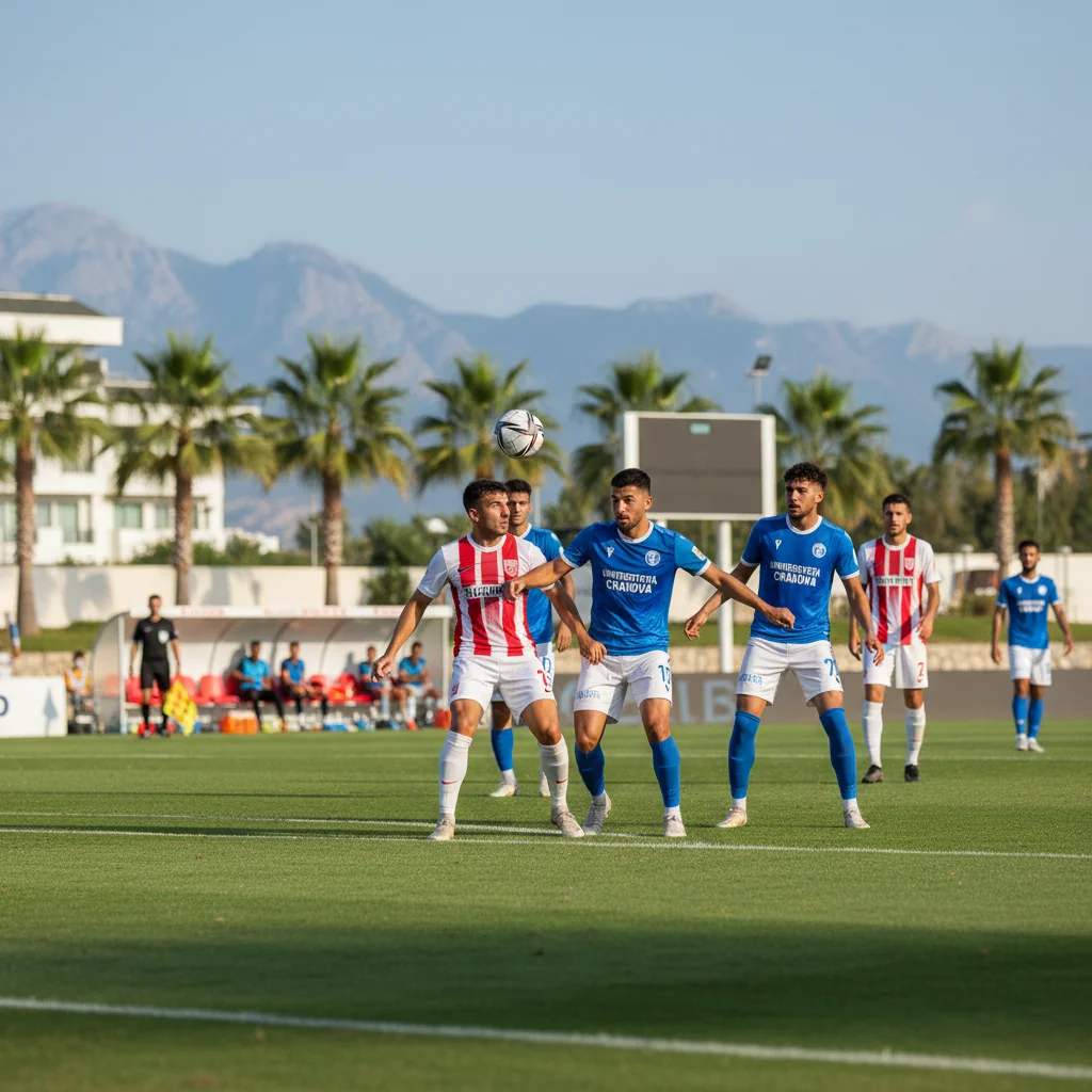 Universitatea Craiova dispută la Antalya al doilea amical cu Stuttgart 2 pe 10 ianuarie