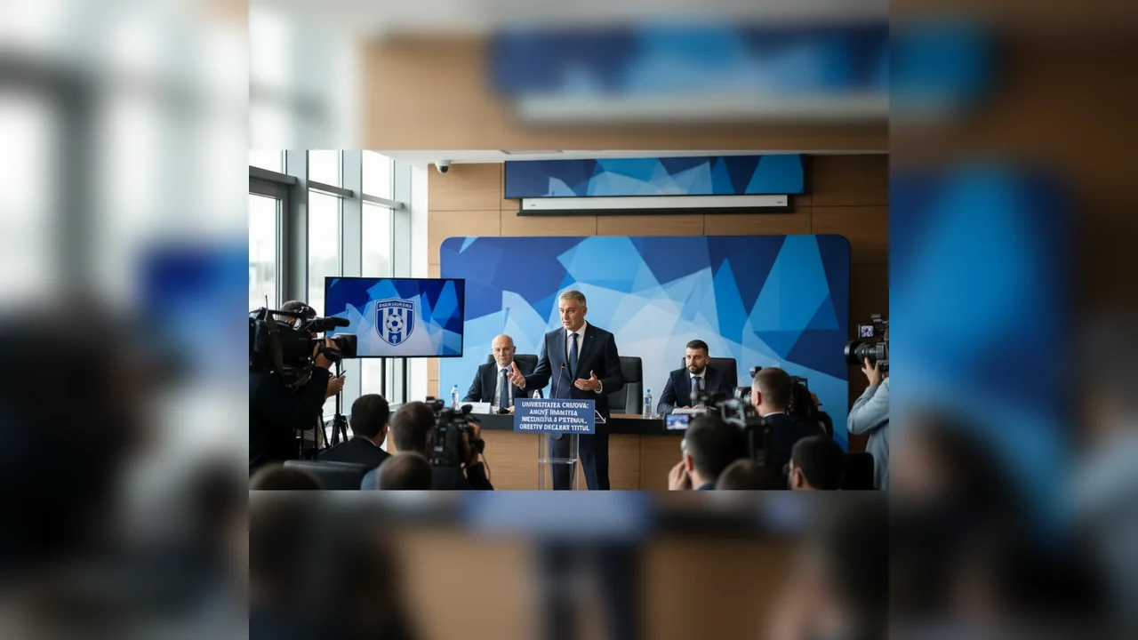 Universitatea Craiova își fixează clar obiectivul la Craiova înaintea duelului cu Petrolul Ploiești