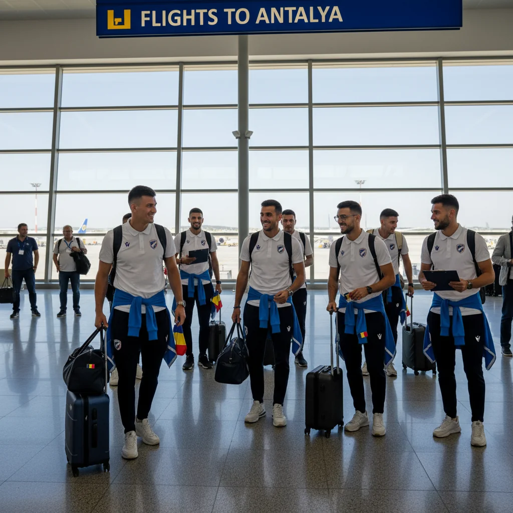 Universitatea Craiova pleacă din Craiova în cantonament la Antalya cu lot extins